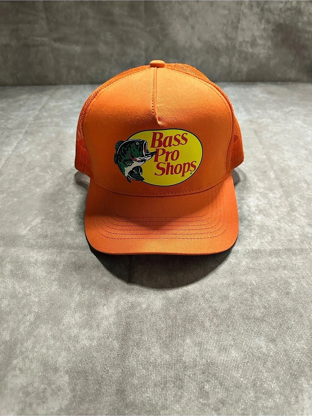 Bass Pro Shops Mesh Trucker Cap Orange